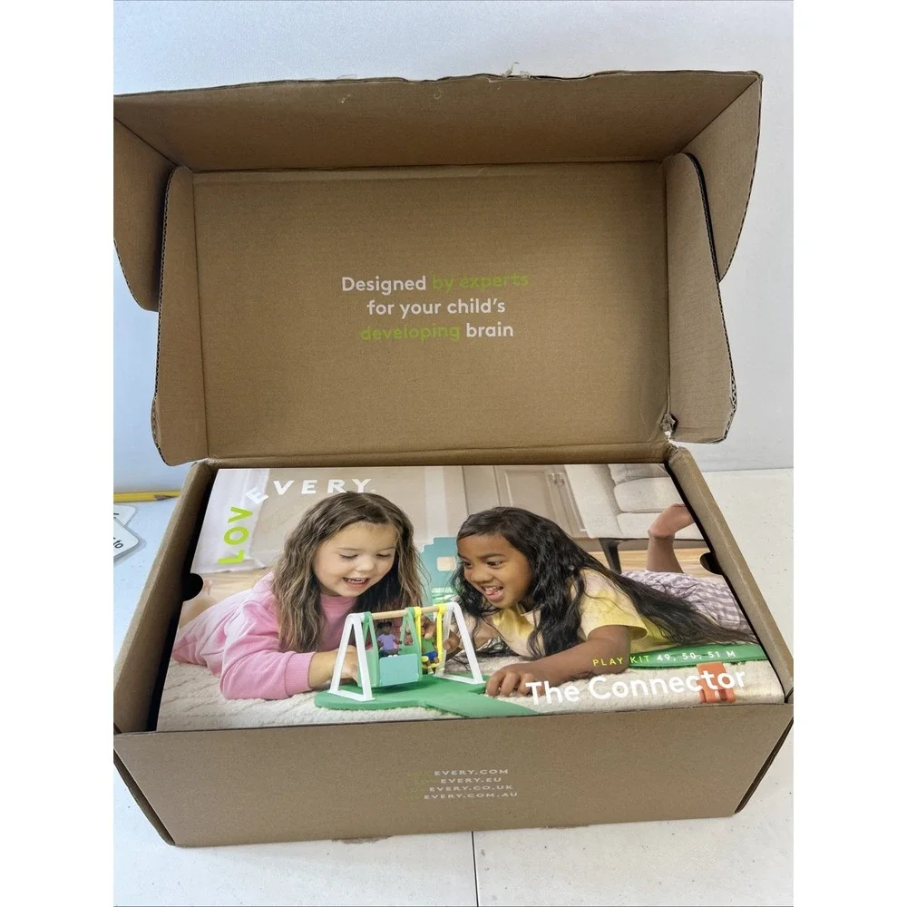 NEW open box Lovevery The Connector Play Kit (49–51 Months)